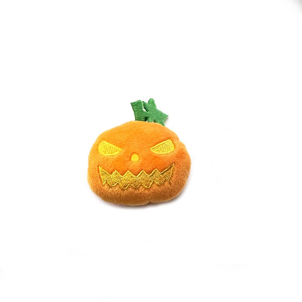 Хэллоуин Игрушки для кошек Большие Милые Тыква Призрачное Лицо Интерактивность Плюшевые Игрушки Мягкие Прочные Прорезывание Зубов Чистка Зубов Игрушки для Питомцев Принадлежности