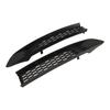 Car Front Bumper Grill Split Type Matte Black Air Intake Grille Cover Replacement for Tesla Model 3 2017 to 2023