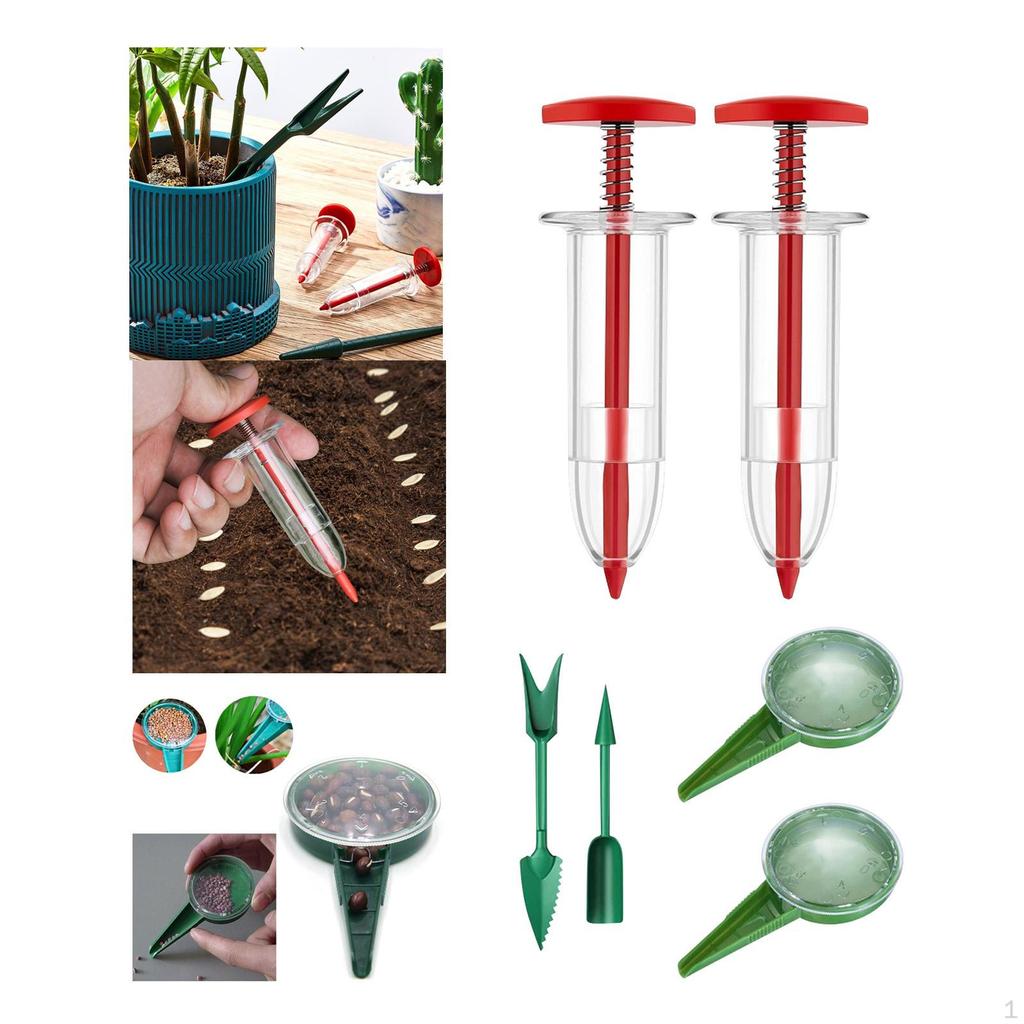 Ручной дозатор сеялки, садовый инструмент, мини-разбрасыватель, садовый горшок для цветочного горшка