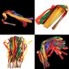 Rainbow Ribbon Children Sport Rhythmic Gymnastics Exercises Cheerleading Fitness