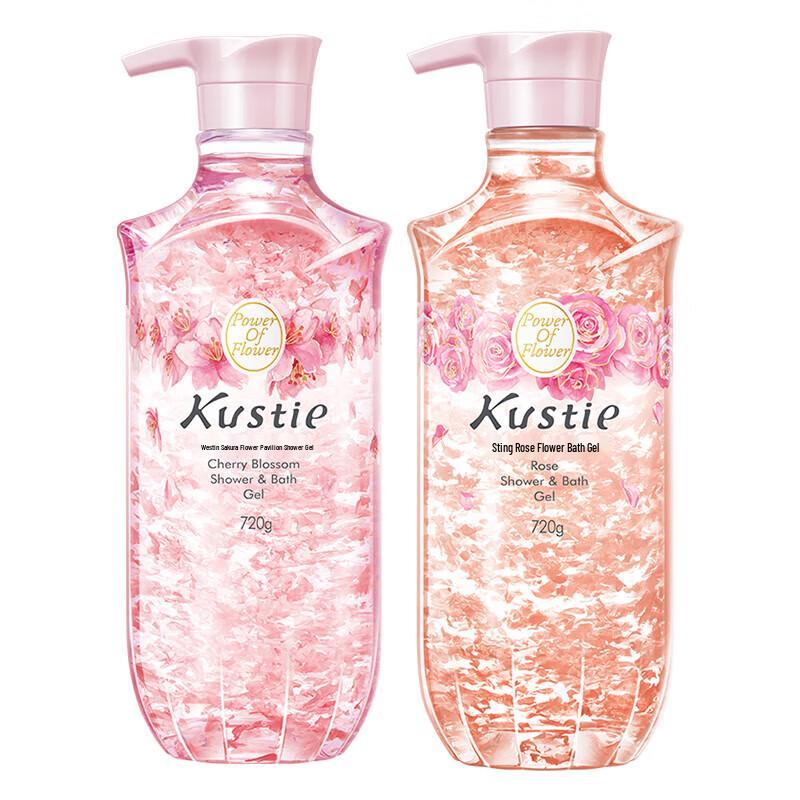 Costin Cherry Blossom & Rose Petal Shower Gel (2 x 720g)