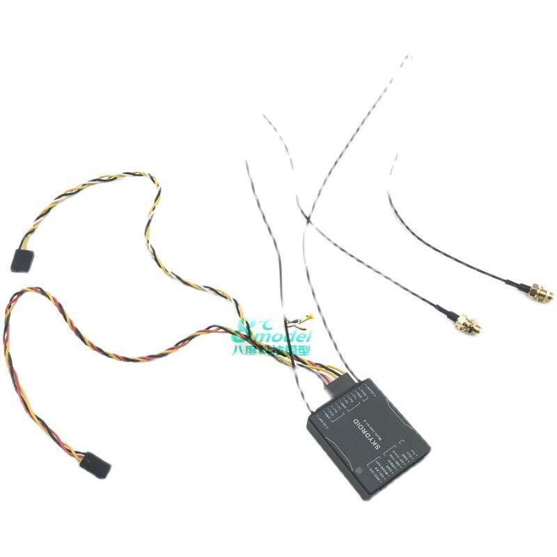 Skydroid T12 H12 Remote Controller & Receiver with K++V2 K3A Data Cable for Model Aircraft