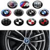 umbrx8 4Pcs 56/60/65MM Car Wheel Hub Cap Center Sticker Emblem Auto Badge Decal Accessories For BMW G30 F02 E46 G28 F30 F10 E60 E90 G20