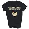 Dont Look At The Chicken Game Funny Unisex Shirt Gift