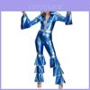 M-xl Винтажный костюм для диско-выступлений 70-х годов для арабского косплея, женский сценический наряд, персонажи)