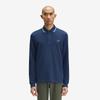 Fred Perry [M3636] Рубашка Fred Perry с длинным рукавом и двойной полоской - Темный Военно-воздушный/Светлый Лед/Лавровый Afpm2533636-Z47