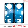 Новая клейкая наклейка на заднюю крышку для Xiaomi Mi 10 10T 11 11T 12 12T 13 13T 14 Pro Lite Водонепроницаемая наклейка на заднюю крышку