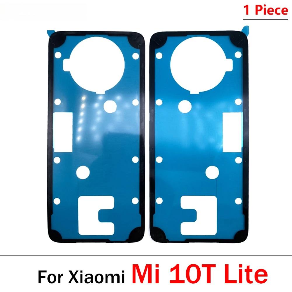 Новая клейкая наклейка на заднюю крышку для Xiaomi Mi 10 10T 11 11T 12 12T 13 13T 14 Pro Lite Водонепроницаемая наклейка на заднюю крышку