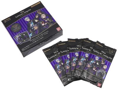 Коллекция металлических карт Disney Twisted Wonderland, 2 шт.. (BOX)