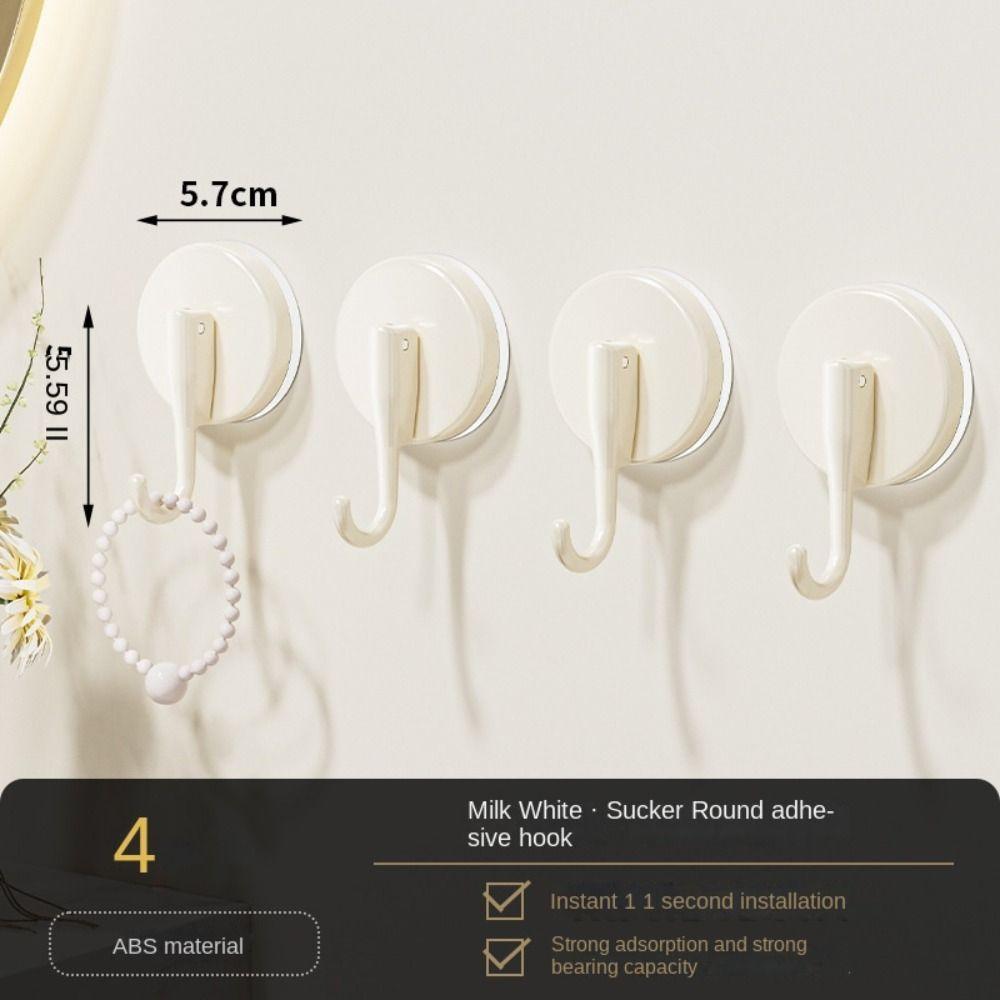 2/3/4 шт. Аксессуары для хранения в ванной комнате, настенный крючок для полотенец, крючок на вакуумной присоске, дом