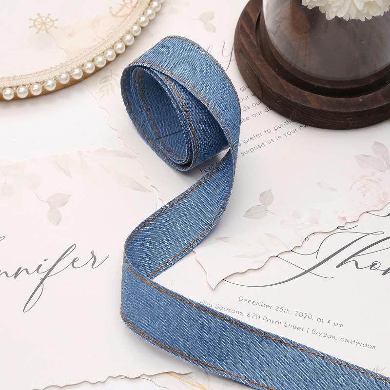 Корейский джинсовый бант аксессуар для волос набор для DIY