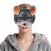 1 шт. Карнавальная маска мыши Креативная 3D маска для лица для вечеринки Хэллоуин Маскарад Косплей Танцевальные принадлежности Светло-серая карнавальная маска