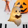 Lovely Ghosty Shelf Decoration Halloween Resin Figurine Reading Book Home Office Decoration Holiday Gift