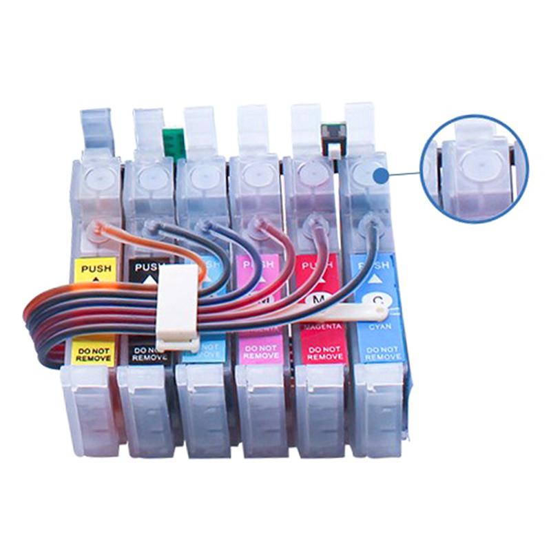 4 мм эластичный картридж с фиксированными чернилами, аксессуары для принтера, резиновое уплотнение, силиконовая заглушка