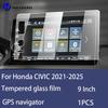 Для Honda ClVlC -2025 Закаленное Стекло Защитная Пленка для Экрана Автомобильной Навигации Защитная Пленка для Экрана Монитора Панели Приборов рестайлинг
