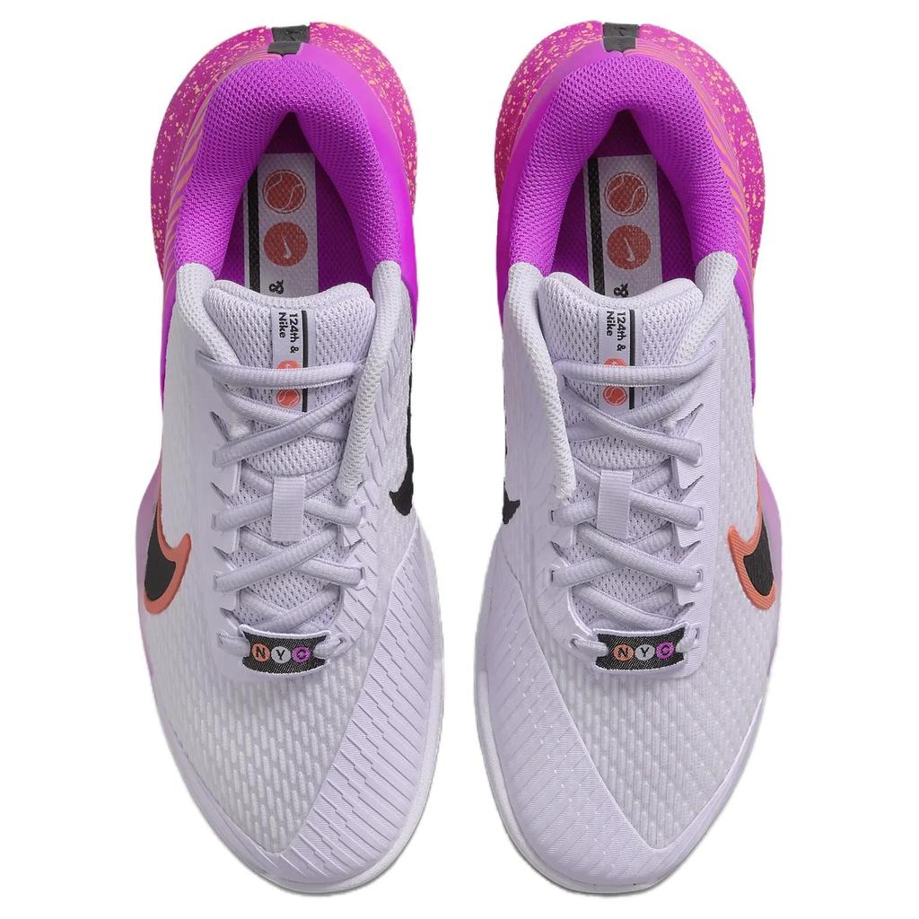 Nike Кроссовки Court Vapor Pro 2 Hc Premium Barely Grape Vivid Grape Light Wild Mango Black Женские FQ7267-500
