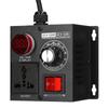 AC220V 5000W Бесступенчатый регулятор напряжения Портативный регулятор однофазного напряжения с регулируемой температурой