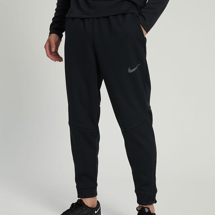 Nike Носки мужские термоноски с подкладкой из флиса, эластичной манжетой, вязаные, черные DD2123-010