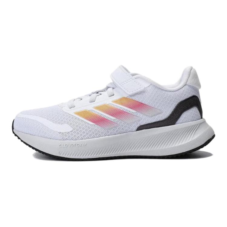 adidas Runfalcon 5.0 Нескользящие износостойкие Низкие детские кроссовки для бега Белые Дети в возрасте от 3 до 7 лет IE8582