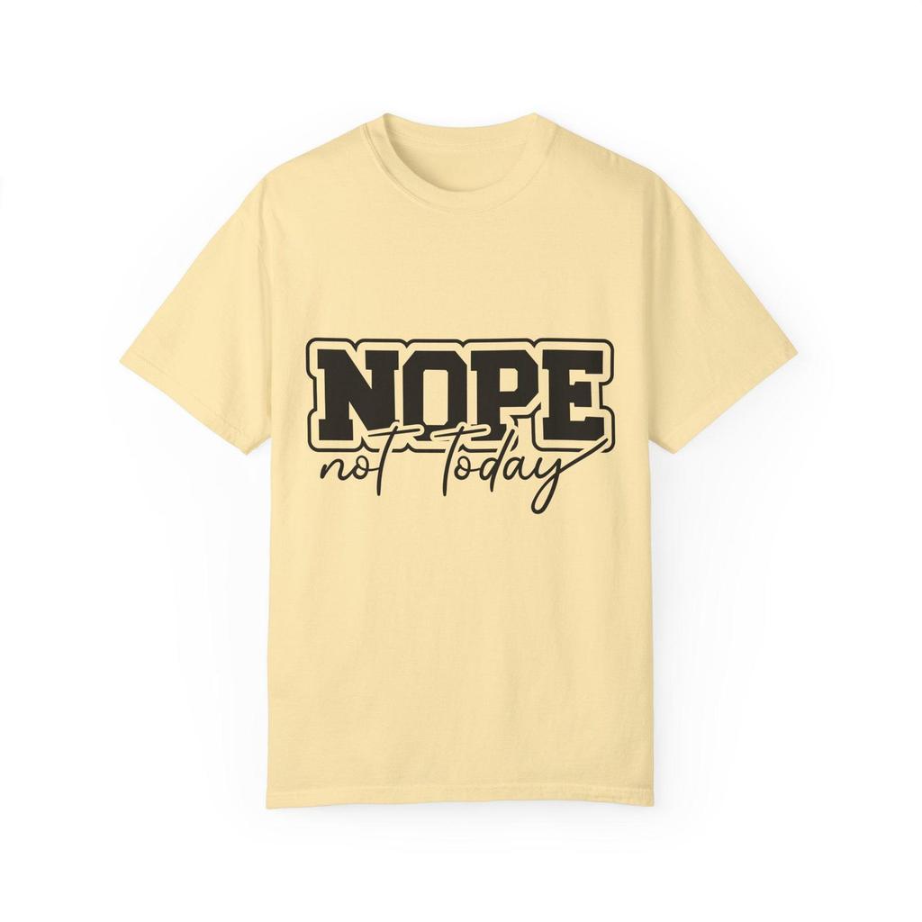 Not Today Unisex T-shirt, Relax Fit Tee, Graphic Tee, Casual Shirt, Vintage Style Top