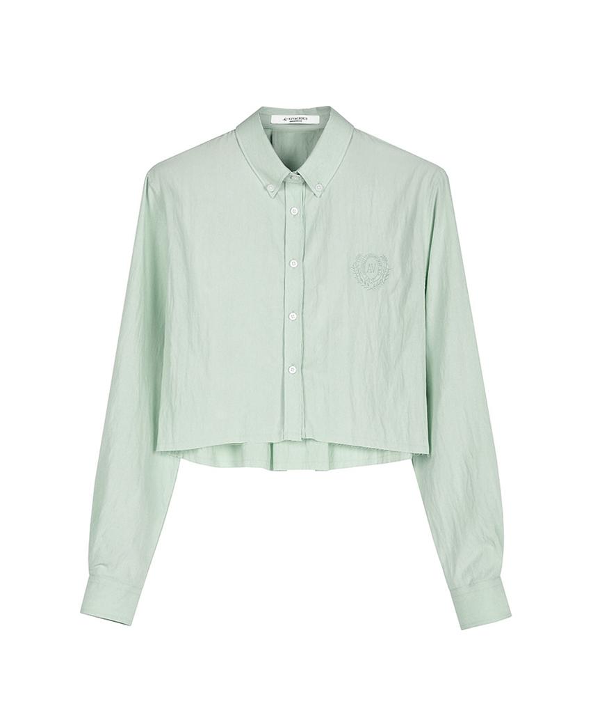 AVANDRESS Solid Mu Shirt Ivory