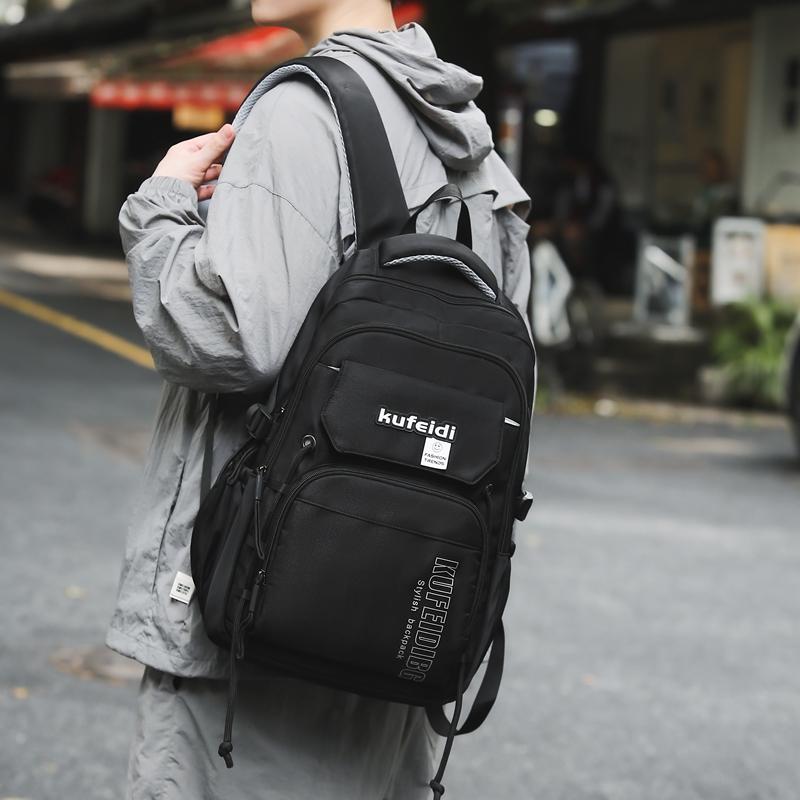 Студенческий рюкзак большой емкости с буквенным принтом, мужская спортивная дорожная сумка для спорта на открытом воздухе, женский компьютерный рюкзак