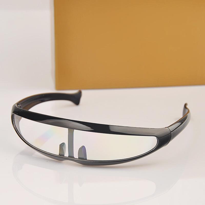 Защита линз лазерного робота Крутые солнцезащитные очки Индивидуальность Стильные Новые Аксессуары