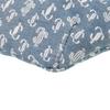 Used AUTHENTIC JIMMY CHOO body bag Waist Pouch blue Denim