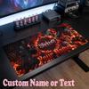 Slipknot Customized Name Text Mouse Pad, Large Desk Mouse Mat Personalized Home Office Present