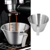 Stainless Steel Coffee Measuring Cup V-Shaped Mouth Espresso Cup Pouring Cup  Coffee Brewing