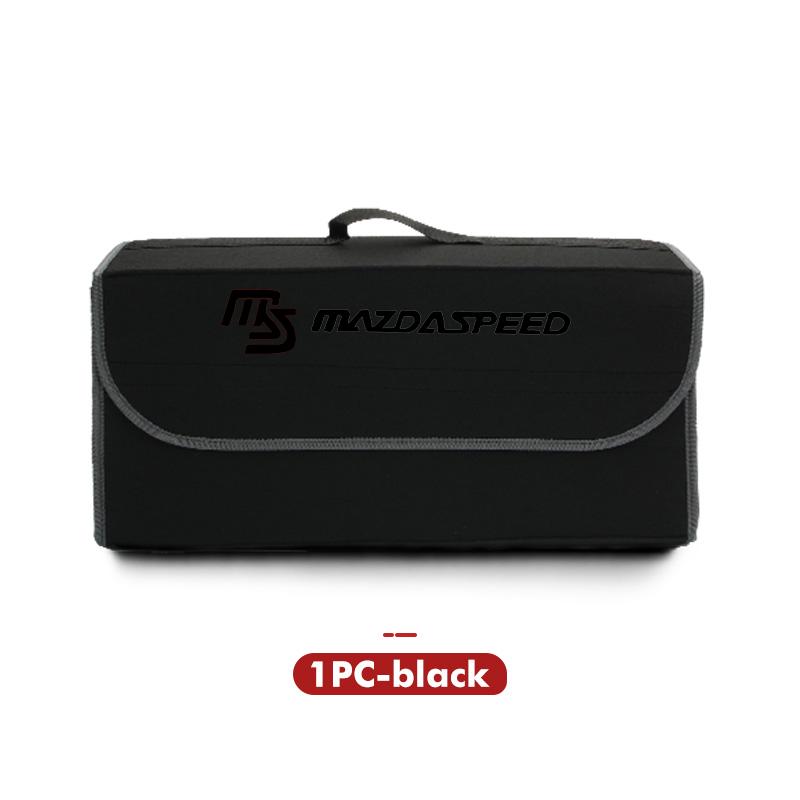 For Mazda Car Styling Trunk Storage Box Felt Cloth Organizer Foldable Stowing Tidying Bag 2 3 5 M5 Ms CX-4 CX-5 CX6 CX7 M3 M6 FF8