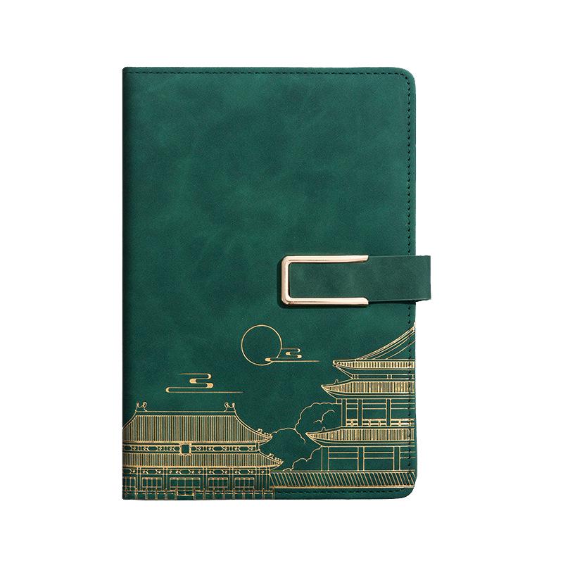 National Trend High-End Customizable Gift Box: Logo-Printed Commemorative Notebook and Diary Set