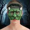 Scientific Freak Mask Spooky Half Face Masque Latex Cosplay Mask Halloween Costume