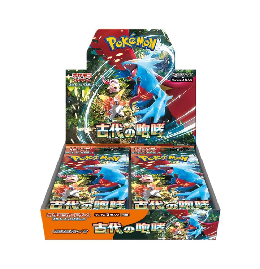 POKEMON Card Game Scarlet Violet Expansion Pack Ancient Roar BOX &