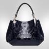 Женская сумка новая с крокодиловым узором портативная зрелый темперамент женская сумка сумочка Веер женская сумка через плечо