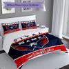 Комплект постельного белья Washington Capitals 3 предмета, Дышащая пододеяльник и 10 наволочек, Мягкое постельное белье, Отличный подарок на День Рождения и Праздник