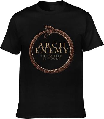 Мужская футболка JIBNPRJA Arch Enemy, с коротким рукавом, хлопковая, повседневная, с круглым вырезом, с принтом