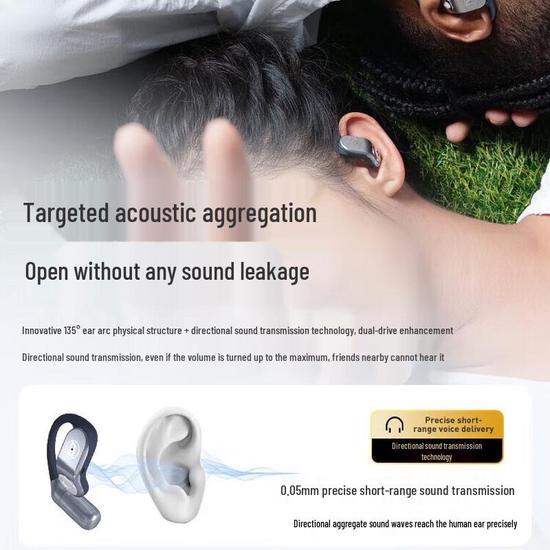Bach Johann BACH08 Open-Ear Bluetooth Sports Headphones