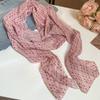 Spring Summer Scarf Headband Elegant Silk Waistband Sweet Polka Dot Scarf  Ladies/Girls