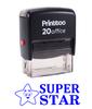 Printtoo SUPER STAR Self Inking Rubber Stamp Office Stationary Custom