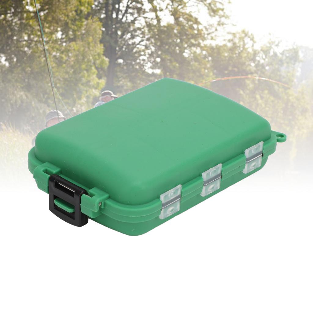 2Pcs Fishing Tackle Box Waterproof Large Capacity Plastic Portable Fishing Jig Hook Storage Case Container for Outdoor Camping Fishing