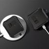 Магнитный Чехол для Наушников из Углеродного Волокна для Apple AirPods 4 3 Pro 3 2 Ударопрочный Бронированный Защитный Чехол из ТПУ+ПК с Крючком