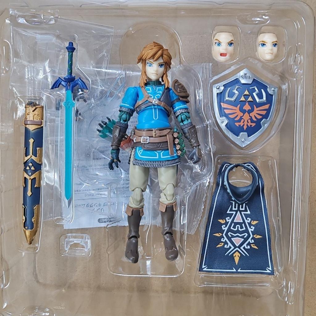 Легенда о Зельде Слезы Королевства Фигурка Действия Figma 626 Фигурки Линка Дыхание Дикой Природы Аниме Фигурка Коллекционная Модель Подарок
