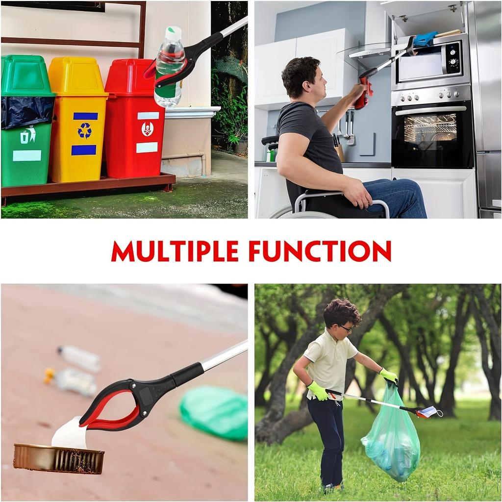 32-дюймовый прочный алюминиевый захватный инструмент — для коммерческой уборки