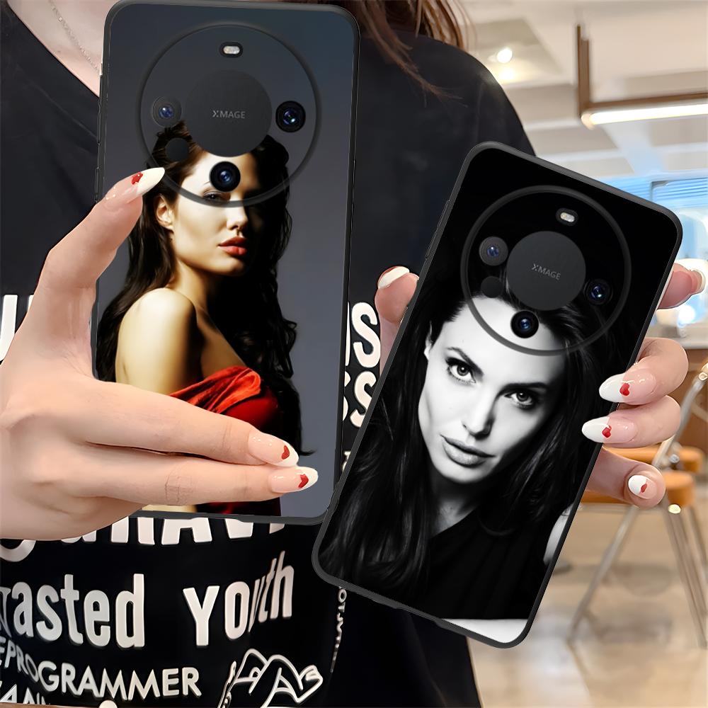 Angel Jolie Mobile Cell Phone Case for Huawei Mate 60 50 40 30 20 10 Pro Plus Lite E 5G Colorful Printing Cover Luxury Pretty