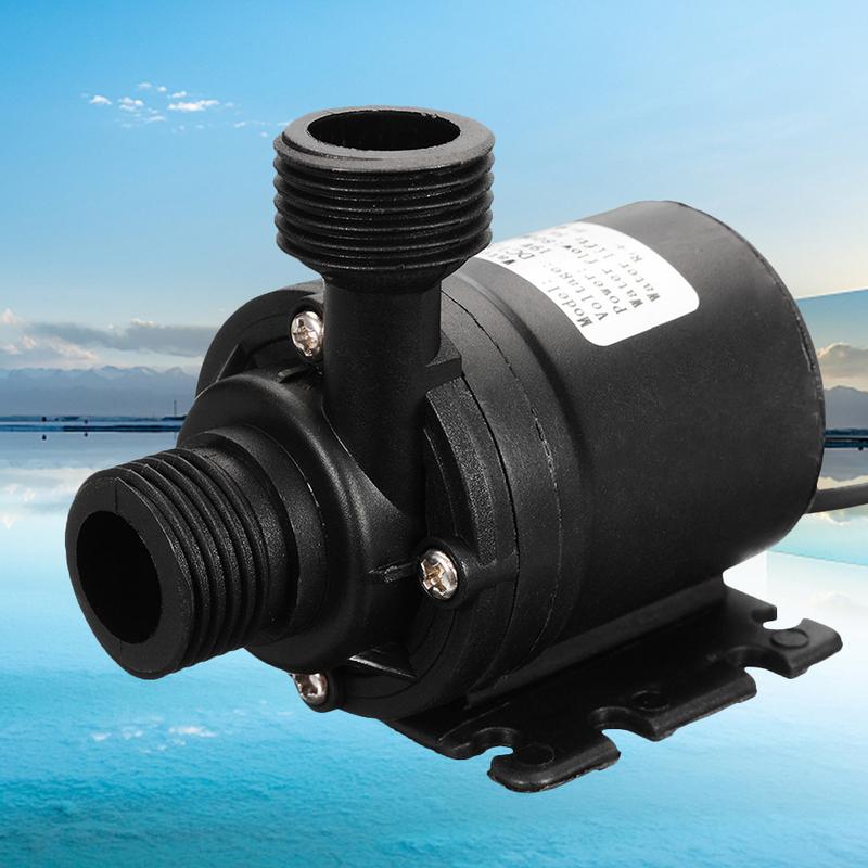 300L/H Water Pump Mini Brushless Motor Submersible Water Pump DC12V 24V Garden Portable 5.5M For Cooling System Fountains Heater