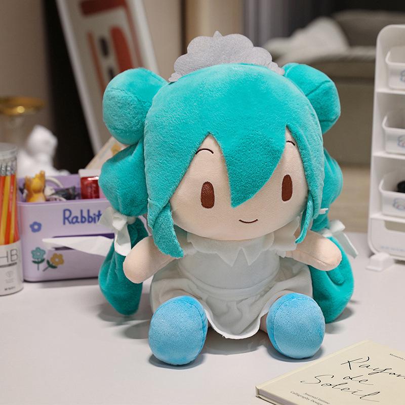 New Bilibili Hatsune Miku Doll Animation 40cm Doll Pillow Plush Toy Fufu Doll
