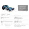 Genuin H36 Mini Drone with Light Remote Control Ship 3 Modes 2.4G Quadcopter 360° Flips and Rolls Helicopter UAV Rc Full-coverage Protective Ring