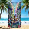 1Pc Paw Patrol'S Magical Fountain Beach Towel Quick Dry Multiuse For Beach Pool Gym Yoga Home Travel Christmas Halloween Xmas Gift S1380