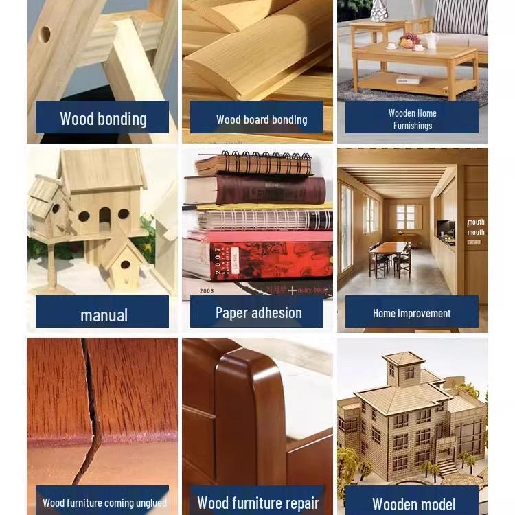 Прочный белый латексный клей для дерева для мебели и деревообработки